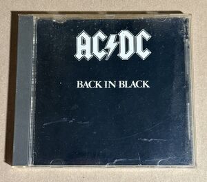 AC/DC - Back In Black CD 1980 Remastered Rock Atco Label - Tested